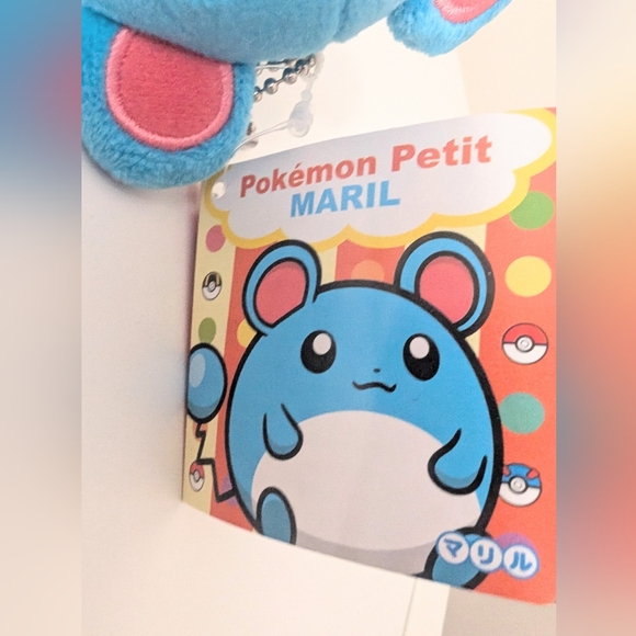 Pokemon Center 2014 Pokemon Petit Campaign Marill Mascot Plush